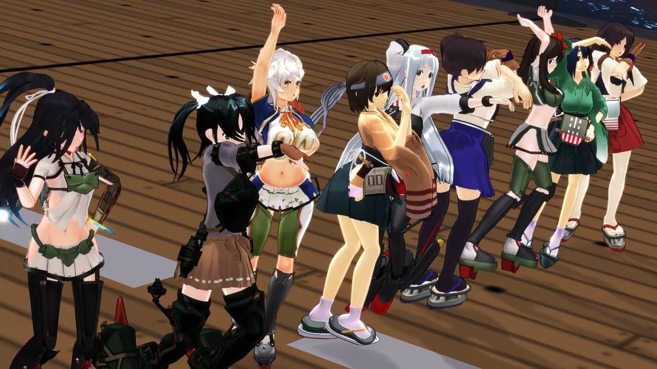 【第15回MMD杯本選】全正規空母艦娘で威風堂々【MMD艦これ】【HD・60fps】