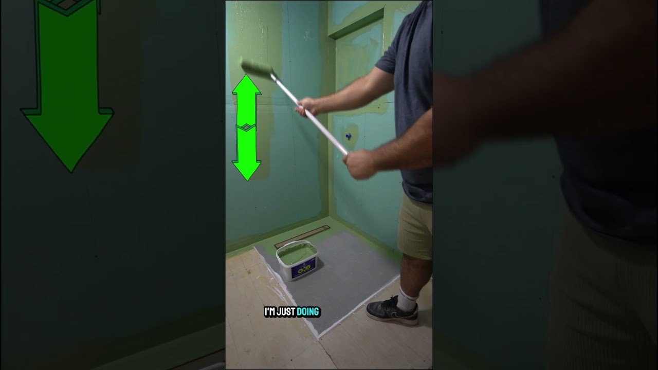 How to waterproof your wetroom shower BW1  #construction  #diy #tiling #tanking #waterproof