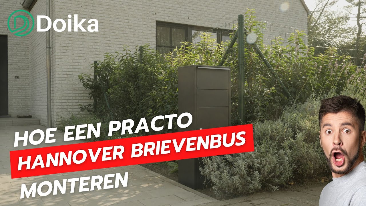 Practo Garden Hannover brievenbus monteren &ndash; Stapsgewijze handleiding | Doika