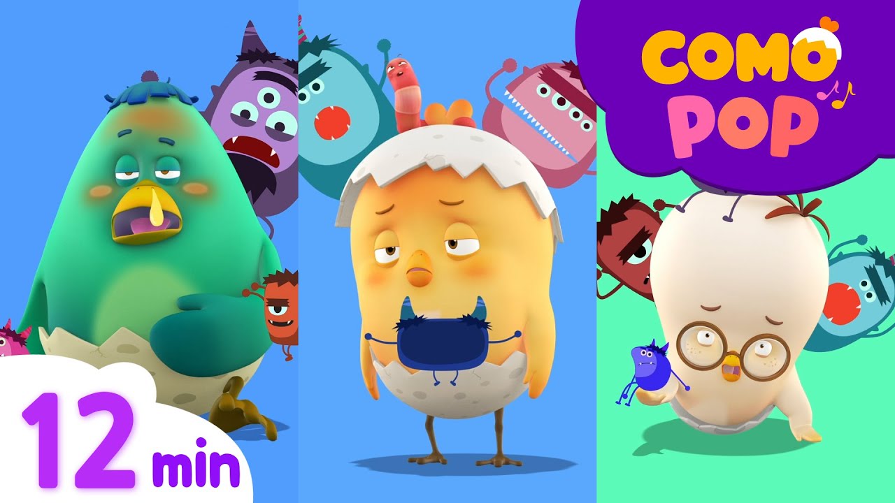 Como Pop | Kids Songs | Tushie Shot + More Episodes 12min | Como Kids TV