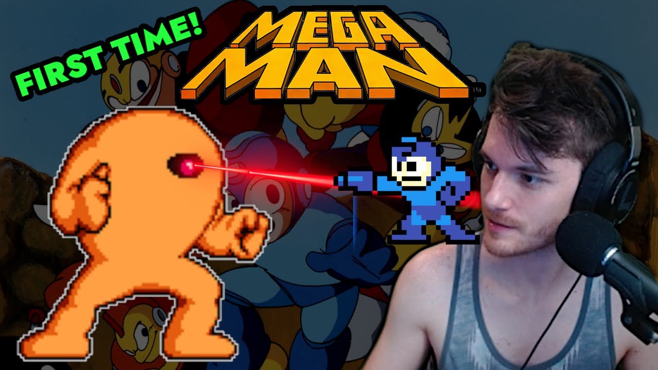 Я впервые сыграл в Megaman 1!