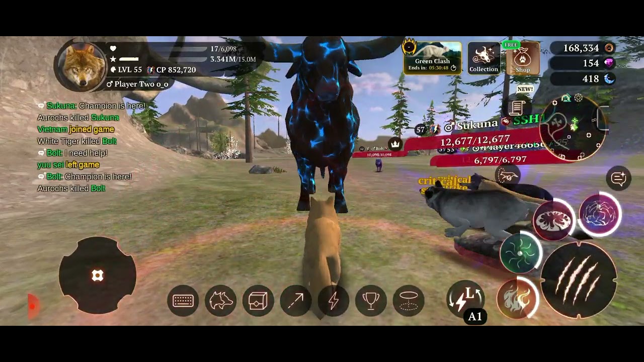 The Wolf Animal Hunting Game