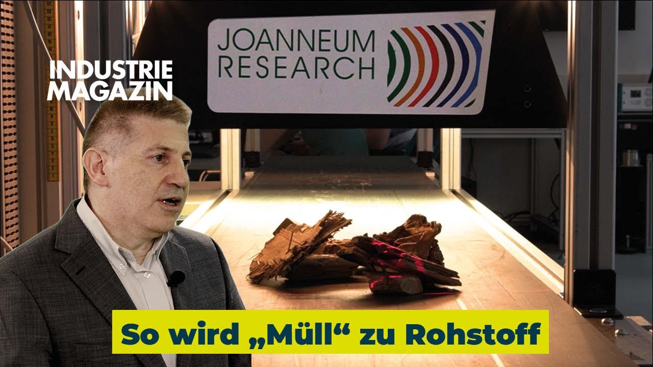 Revolution im Recycling: Mit KI & Sensorik gegen wird Müll zum Rohstoff| JOANNEUM RESEARCH Graz