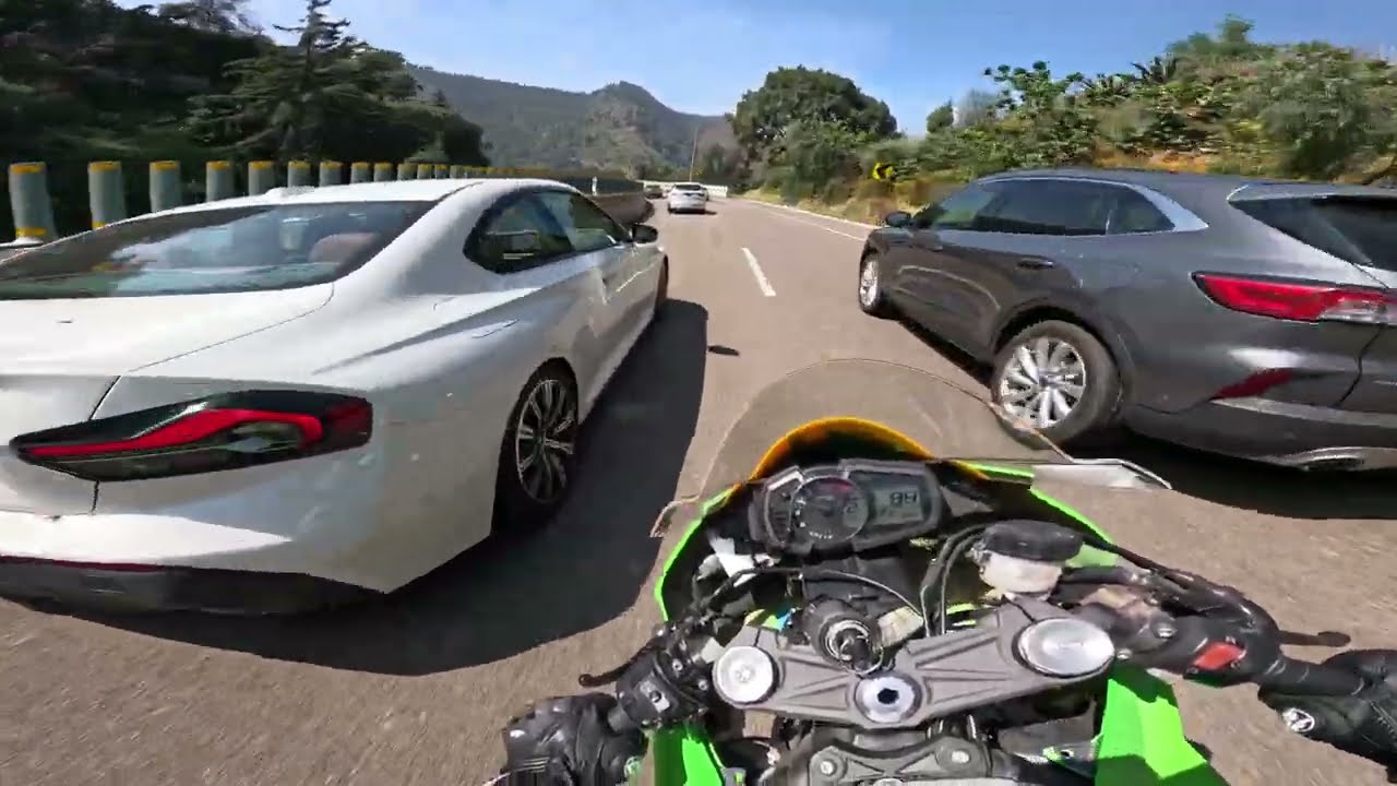 Bajada a CDMX desde 3 marias / Kawasaki ZX6R