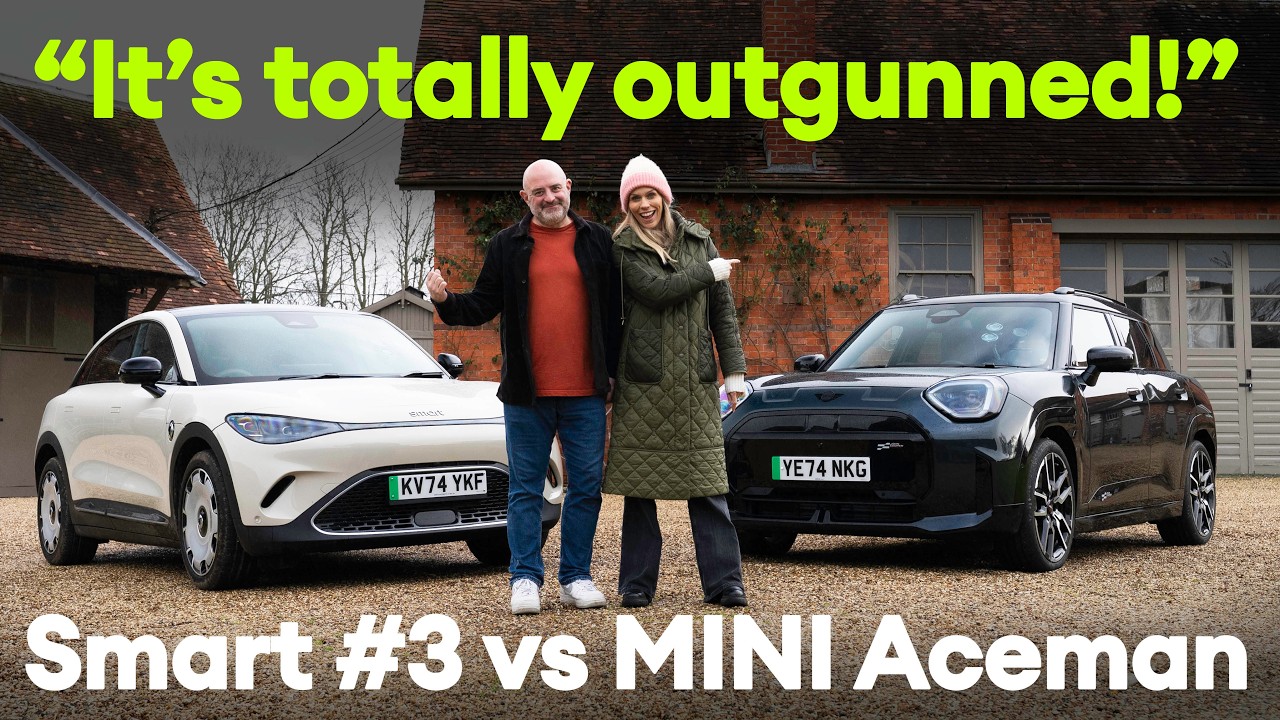 SHOOTOUT: smart #3 vs MINI Aceman. A surprise result!
