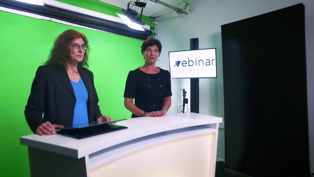 Welkom in onze Webinar Studio