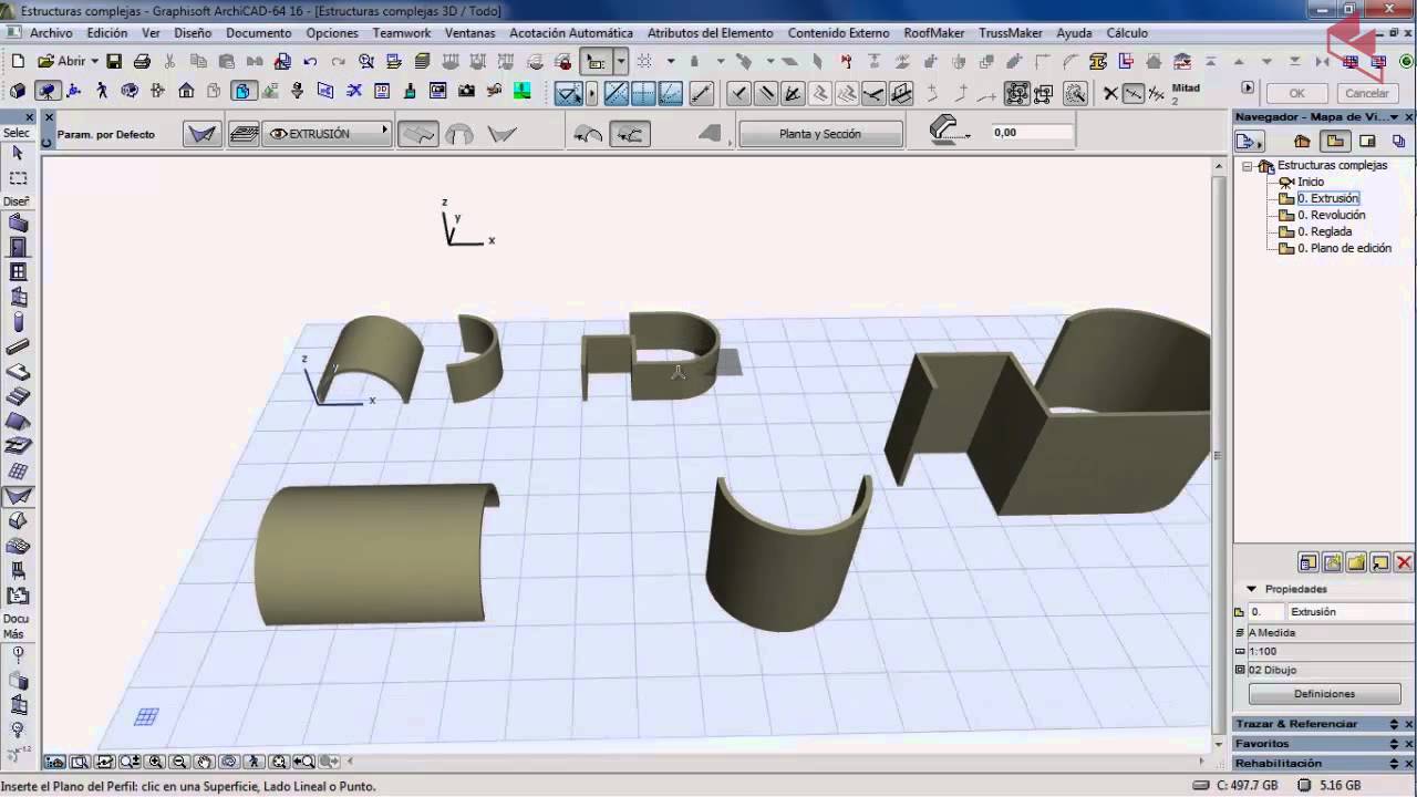 BIMforma. ArchiCAD 39 - Estructuras Complejas I