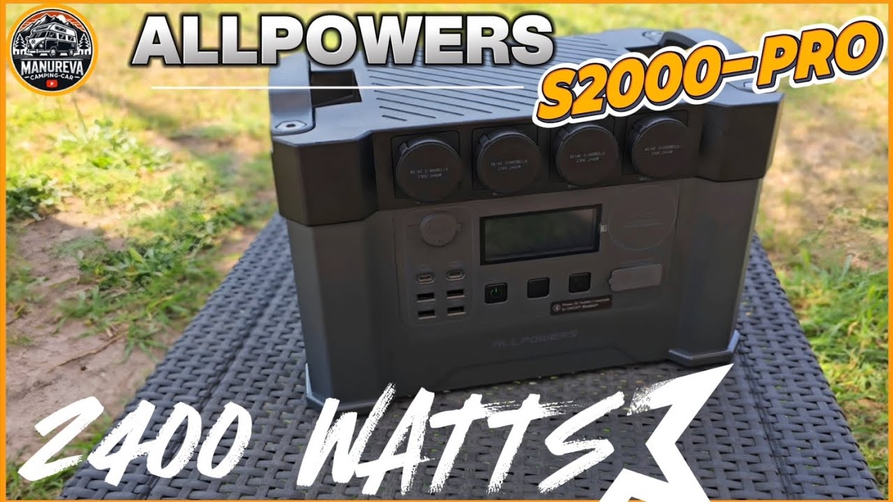LÉGÈRE COMPACTE ET PUISSANTE⚡️ALLPOWERS S2000 PRO