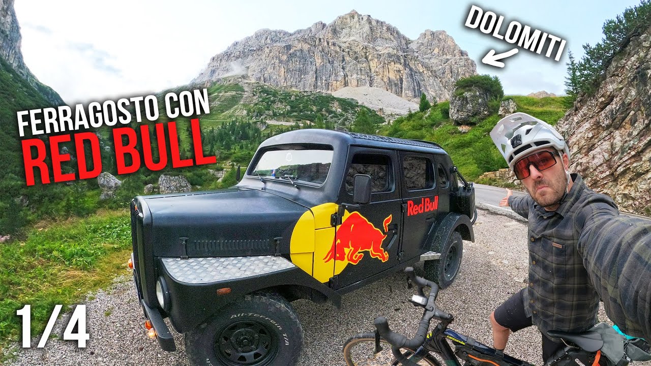 FERRAGOSTO con Red Bull - In GRAVEL sulle DOLOMITI 1/4