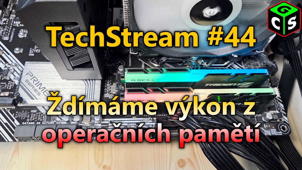 Taktování operačních pamětí DDR4 na AMD platformě, jak se změní výkon? - TechStream #44