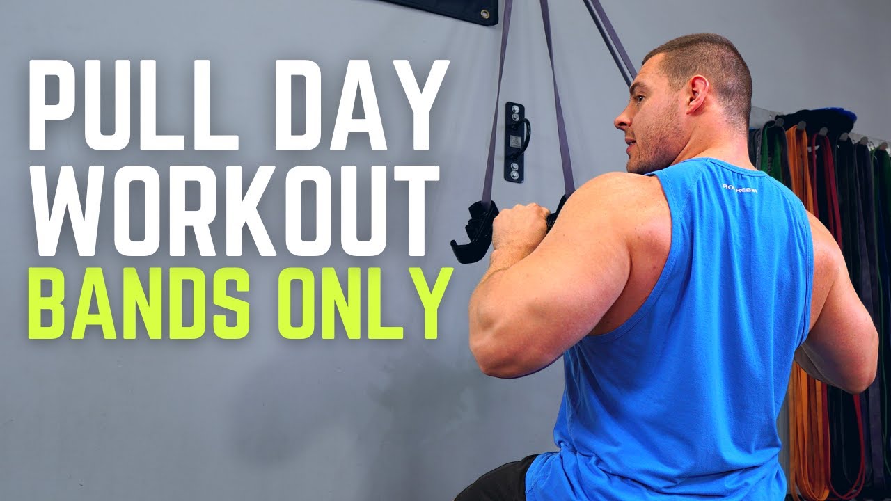 Build Your Back & Biceps With THIS Band  Pull Day Workout!