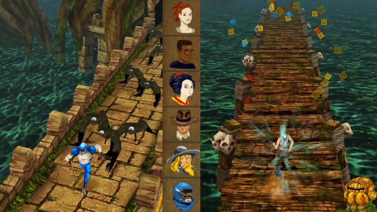 Every Character in Temple Run