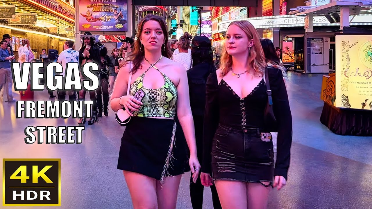 Las Vegas People Watching on Fremont Street | May 2024