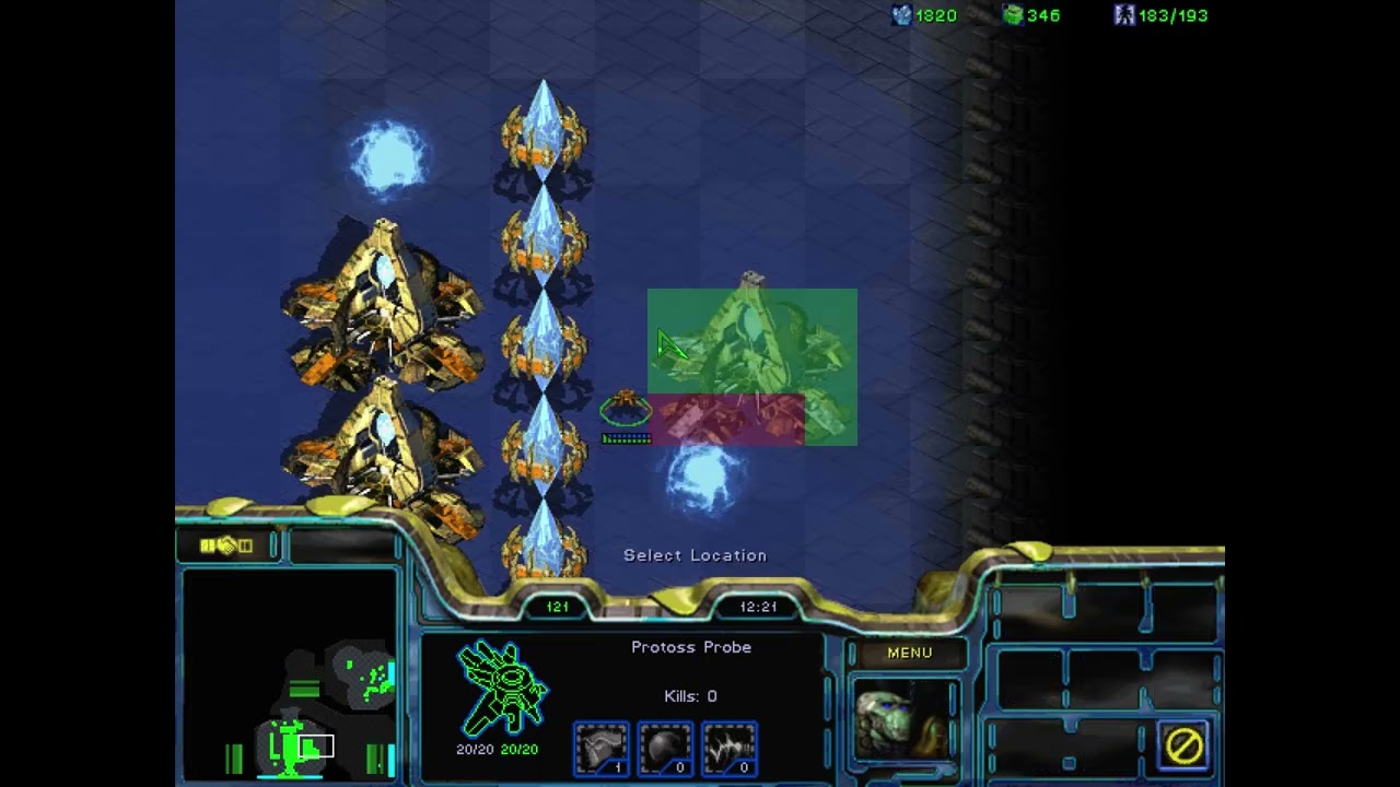 StarCraft 星海 2026 01 10 神族1V7隨機 不封門 示範