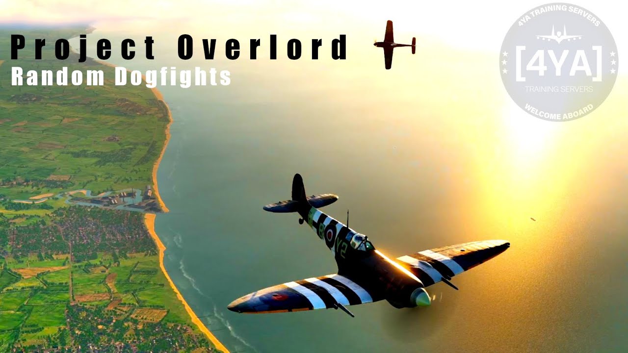 Random Dogfights 01 | DCS WW2 | 4YA Project Overlord