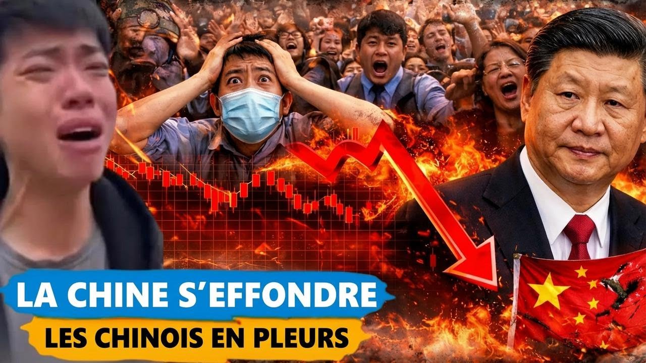 La Chine de nouveau en crise : même Xi Jinping ne peut plus l'arrêter ! Les Chinois s'inquiètent
