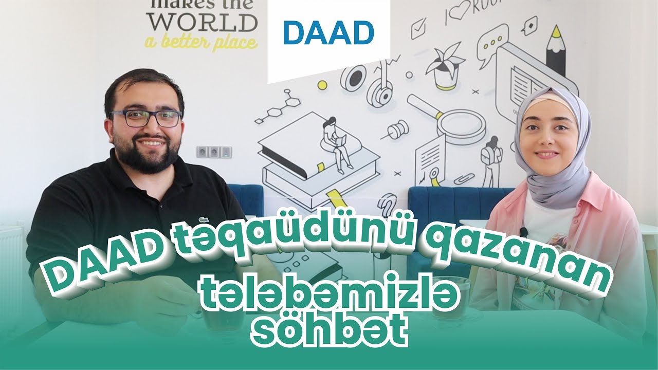 DAAD təqaüd proqramını qazanan tələbəmizlə söhbət