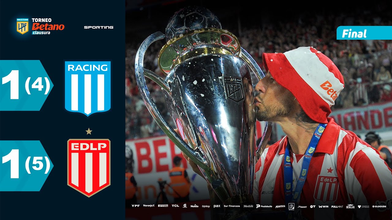 RACING 1 (4) - (5) 1 ESTUDIANTES | Resumen del partido | #TorneoBetano Clausura 2025