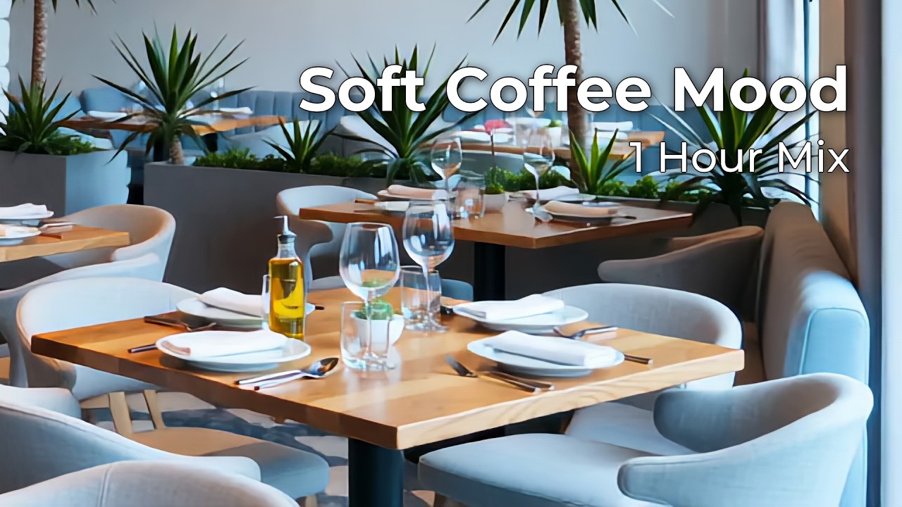Morning Light in the Lobby Café — Soft Social Lounge Motion