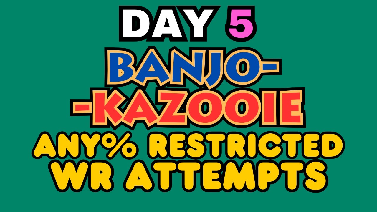 Day 5 of BK Any% Restricted Speedruns | PB = 1:16:40 | WR = 1:13:23 | !restricted