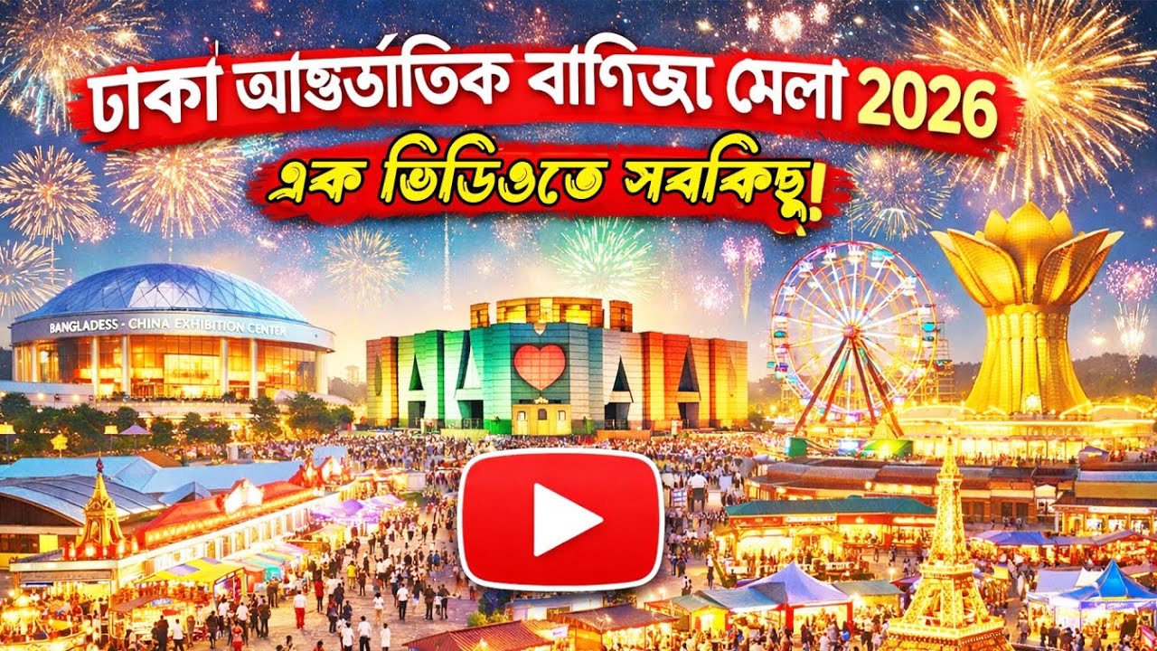 Banijjo Mela 2026 🇧🇩 | এক ভিডিওতেই সবকিছু | Dhaka International Trade Fair