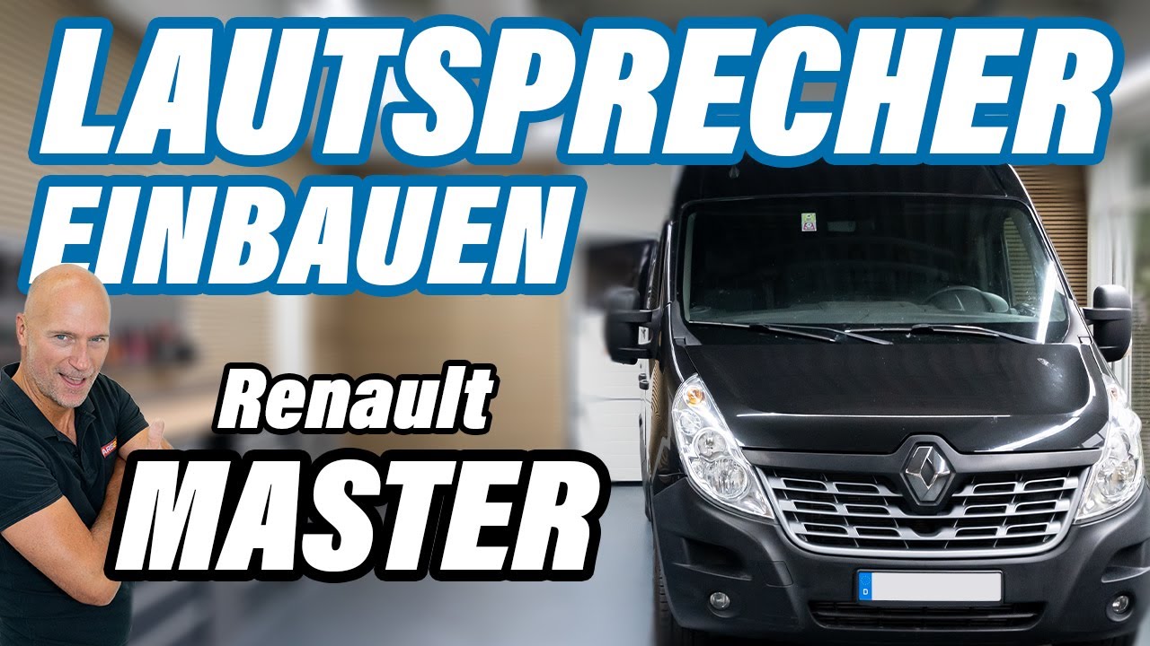 Renault Master 3: Lautsprecher austauschen und Türdämmung | Plug & Play