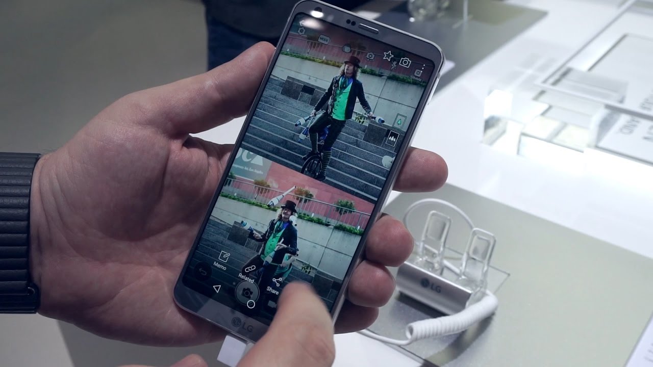 Знакомимся с LG G6 рядом с iPhone 7 Plus