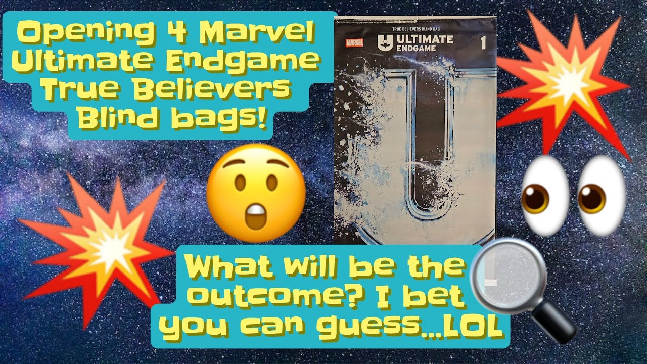 Marvel Ultimate Endgame Blind Bags, WTH!