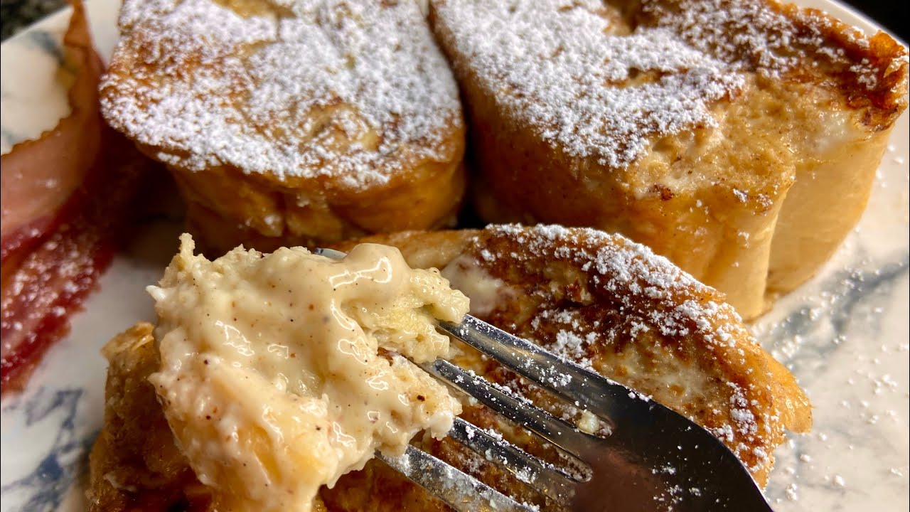 🥖FIREBALL WHISKEY STUFFED FRENCH TOAST | Cooking w/ Ashley