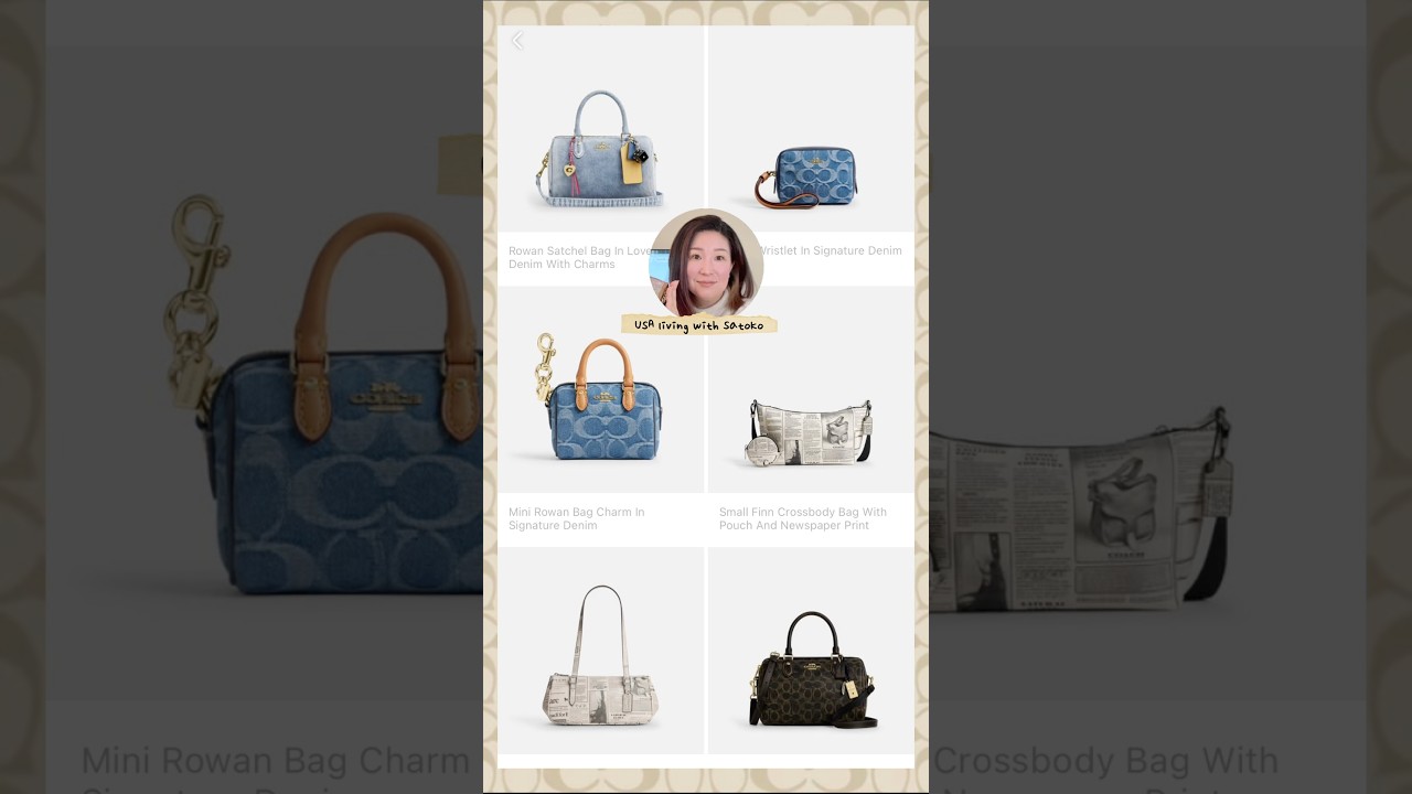 【コーチ速報】COACH OUTLET デニムコレクション2026❣️ 