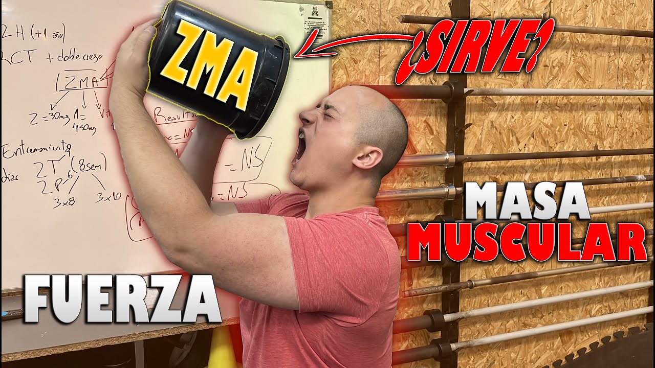 ZMA | GANAR MASA MUSCULAR Y FUERZA | ¿SIRVE? | PABLO PIZZURNO
