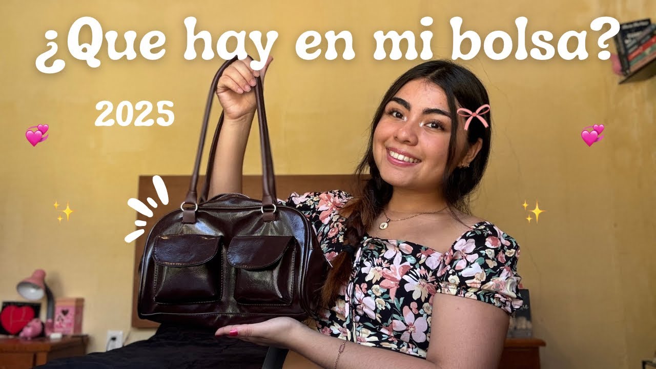¿Qué hay en mi bolso? 👜 💞💫2025