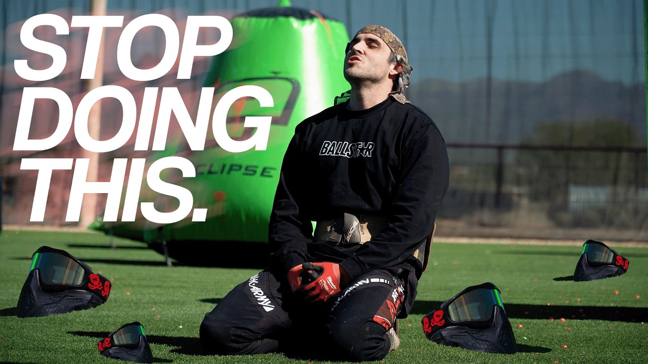 Get better at paintball.