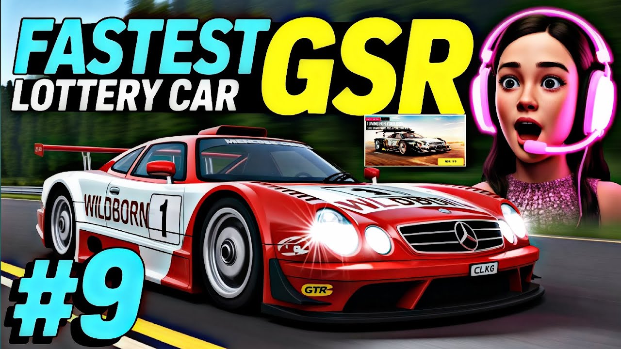 NEW GSR Silver Bullet! Lottery Spin 🔥+ Max Level Test – Drive Zone Online