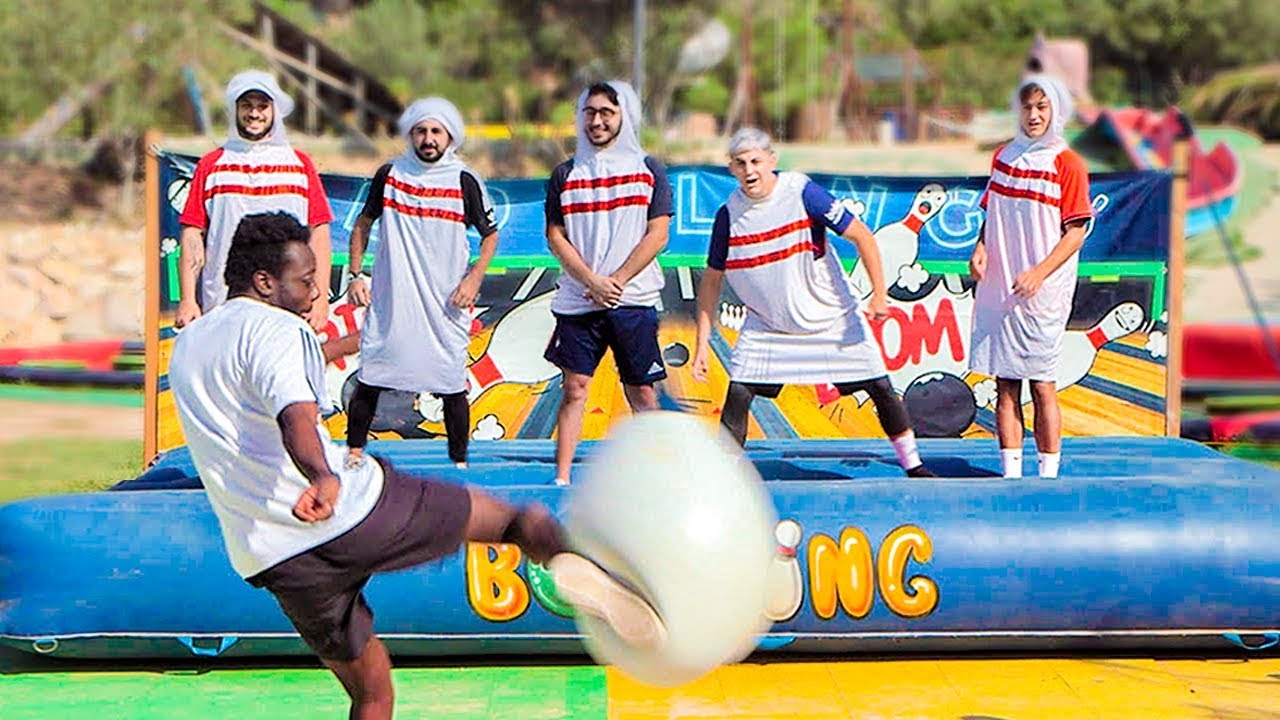 RETOS EXTREMOS *Bolos humanos, Sumo y ELIMINADOR* | LA &Eacute;LITE