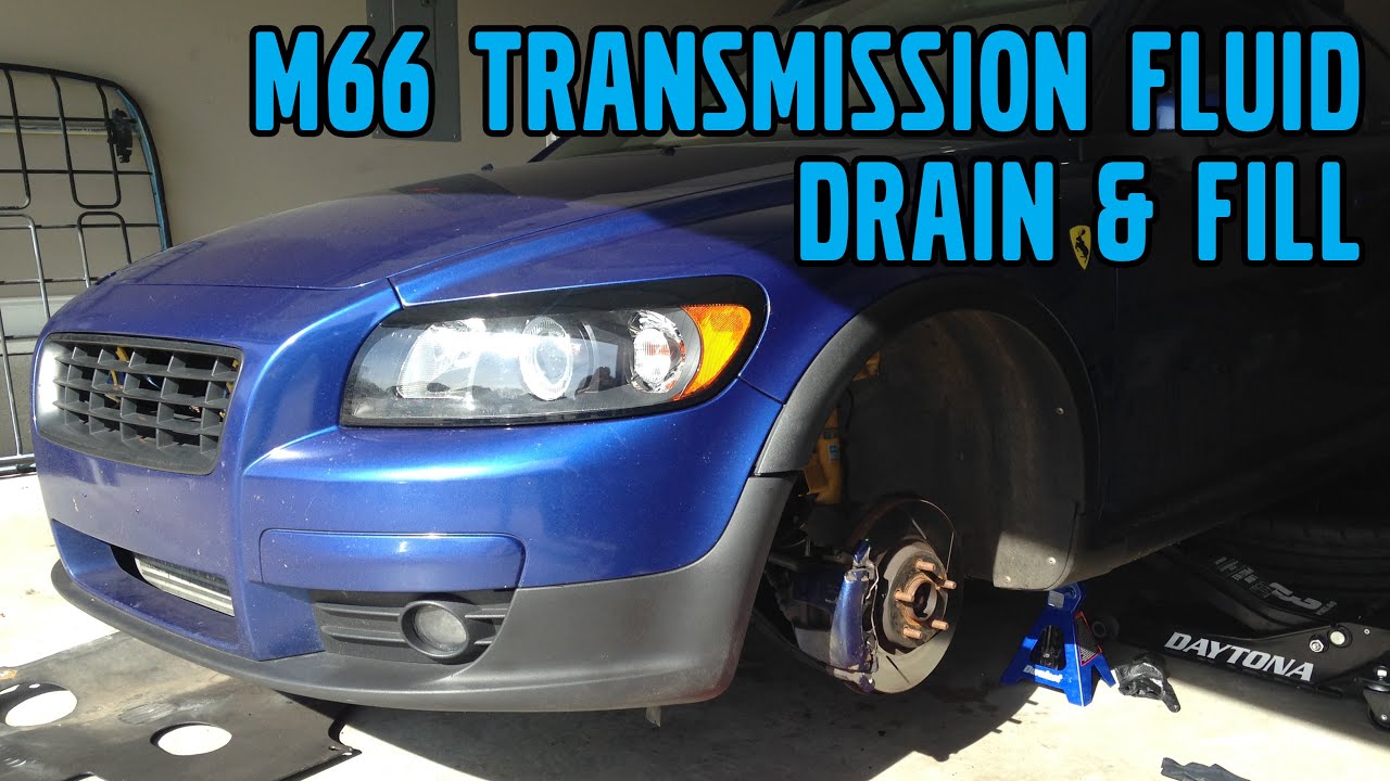 Volvo C30, Manual Transmission Fluid Drain & Fill