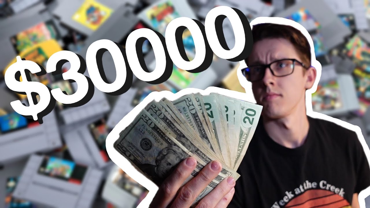 I Bought a $30000 Video Game Collection.