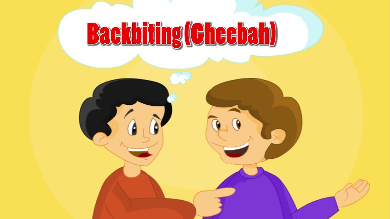 Backbiting (Gheebah) in islam  -  islamic cartoon for kids