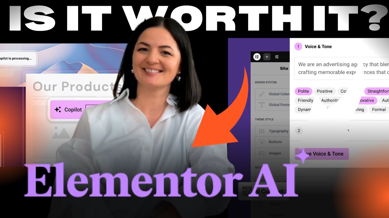 ELEMENTOR AI, IS IT WORTH IT? - Elementor Wordpress Tutorial Flex Container