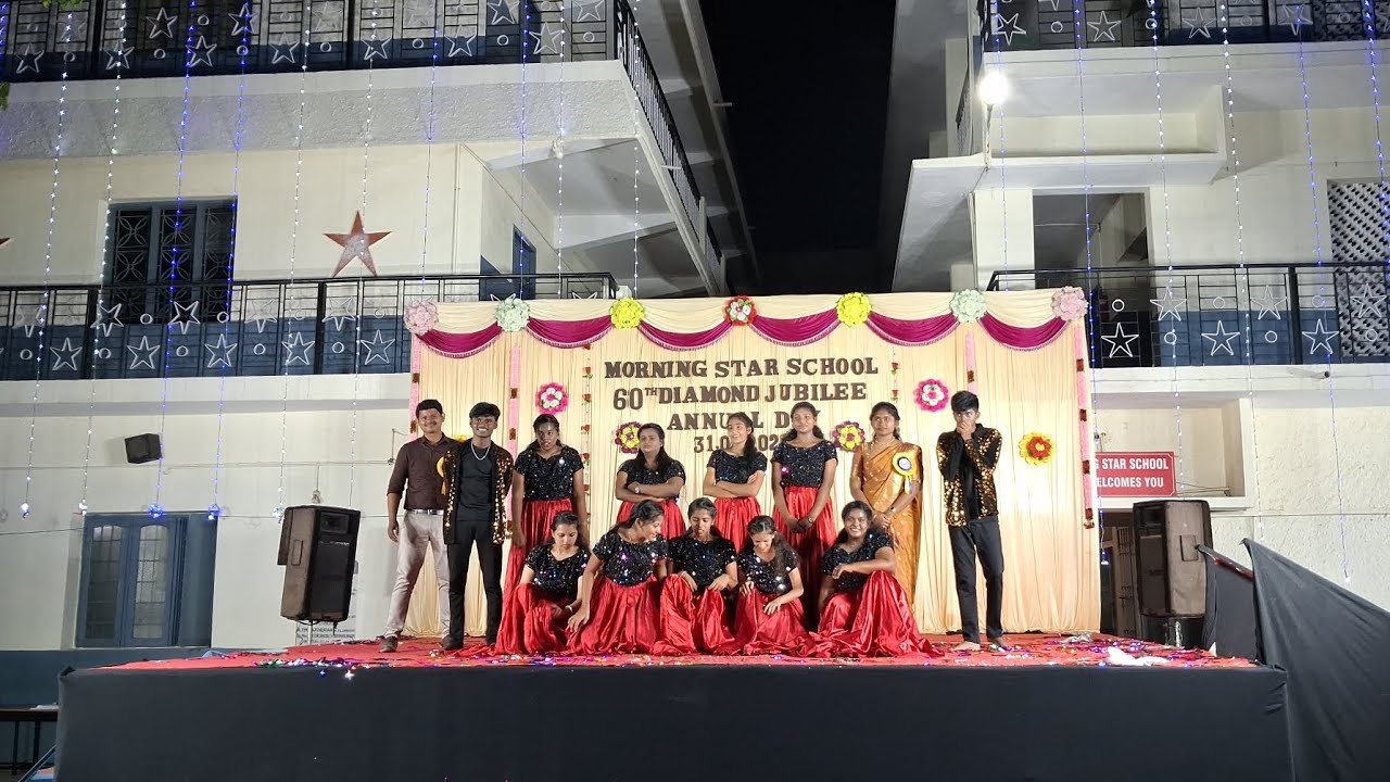 Fusion dance performance 🎉- MORNING STAR SCHOOL, CHOOLIMEDU 
