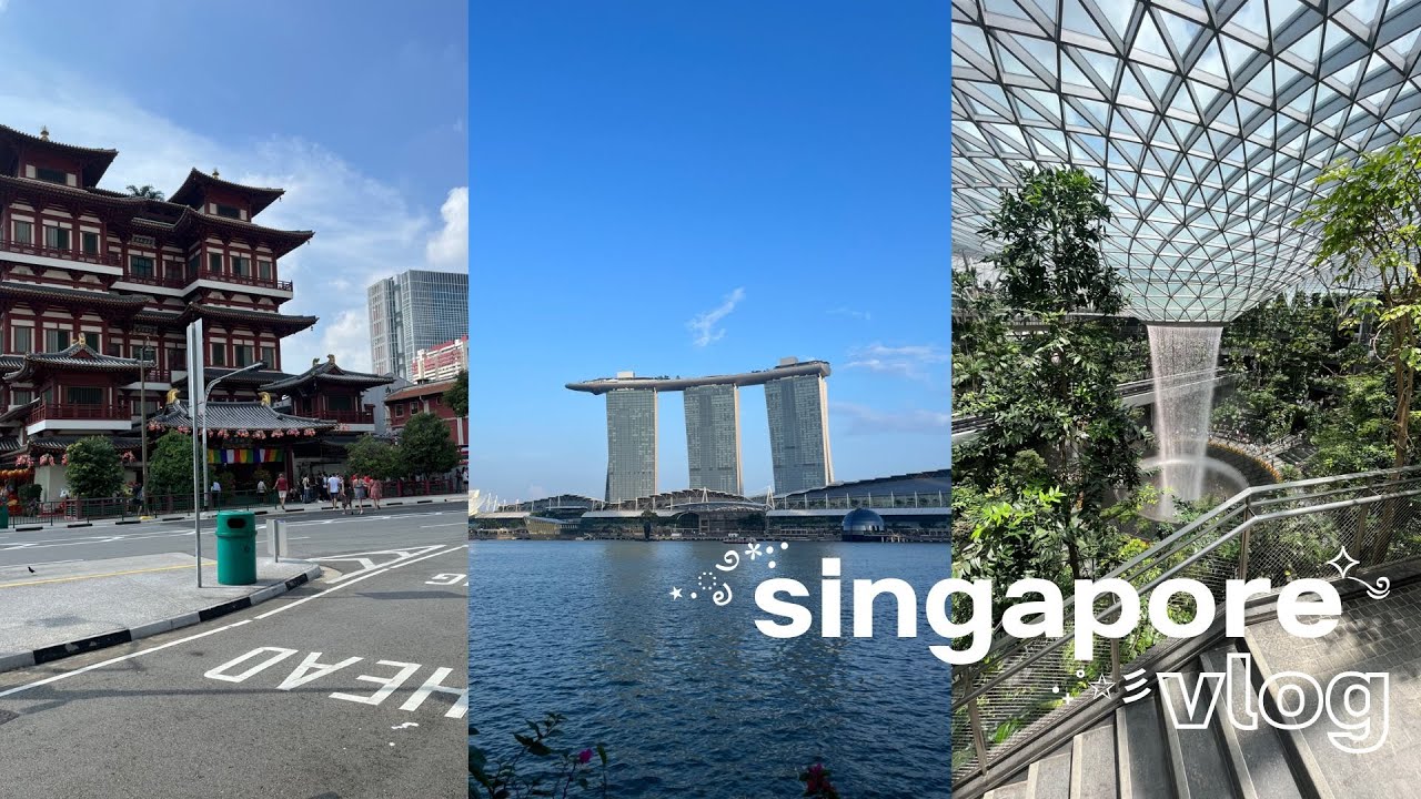 5 days in Singapore Vlog 2024 🇸🇬 what I eat in SG, local foods, must visit, travel guide, hidden gem