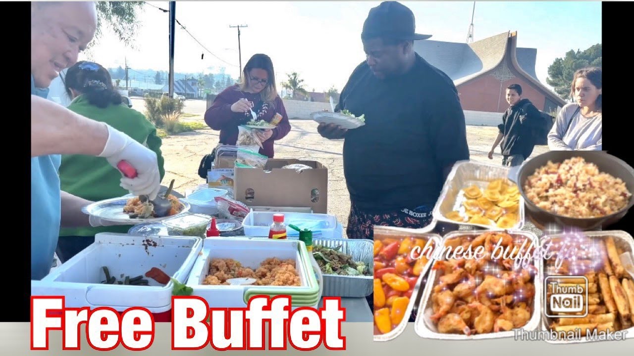FREE BUFET CHO NGƯỜI VÔ GIA CƯ Ở MỸ ,