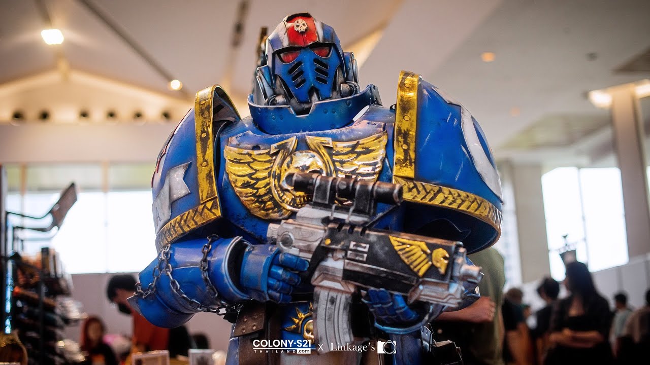 Warhammer 40 000: Space Marine 2 Cosplay Performance