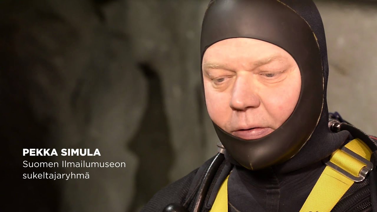 Sukellus Espan puiston alle tekojärveen