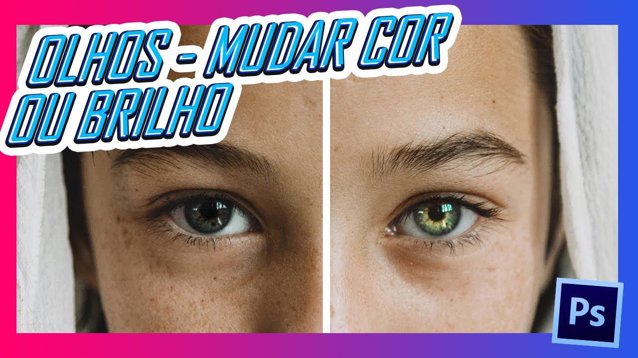 Transforme QUALQUER Olho no Photoshop (Fica Realista Demais!)