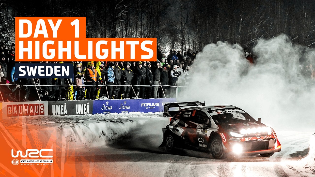 Day 1 Highlights | WRC Rally Sweden 2026
