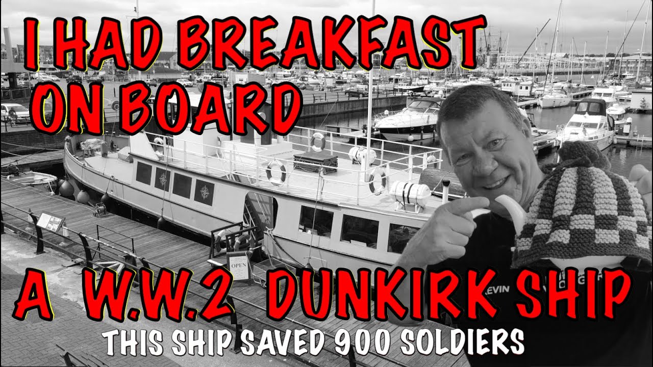BREAKFAST ONBOARD DUNKIRK LITTLE SHIP