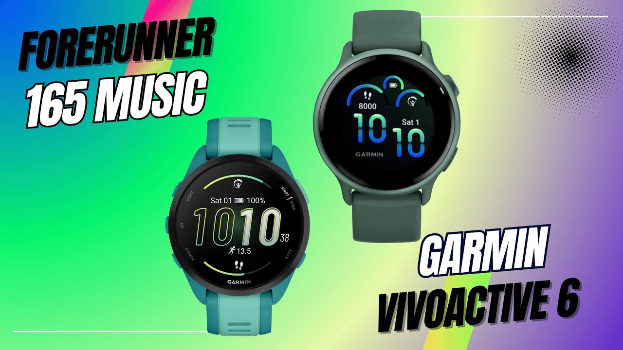 Garmin Vivoactive 6 vs Forerunner 165 Music
