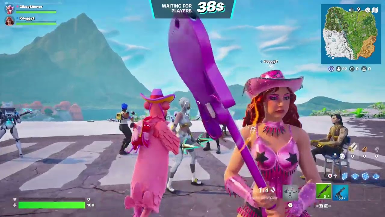 Playing some Fortnite 