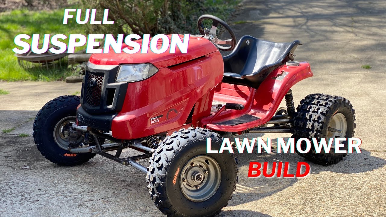 Custom Full Suspension Lawn Mower Build Part 2